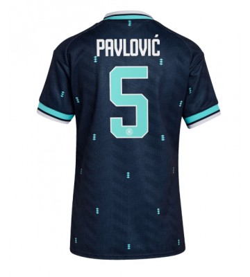 Tyskland Aleksandar Pavlovic #5 Udebanetrøje Dame VM 2026 Kortærmet
